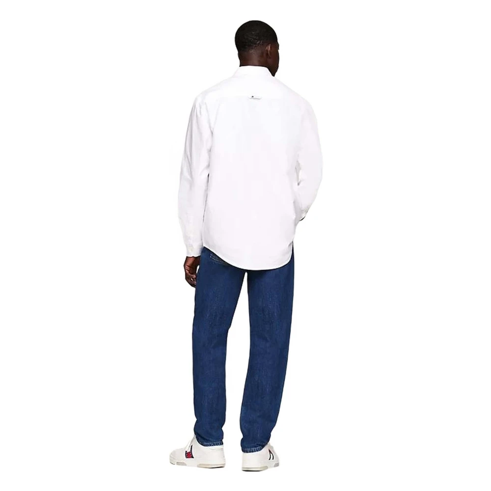 Tommy Hilfiger Entry Reg Oxford Overhemd White Heren