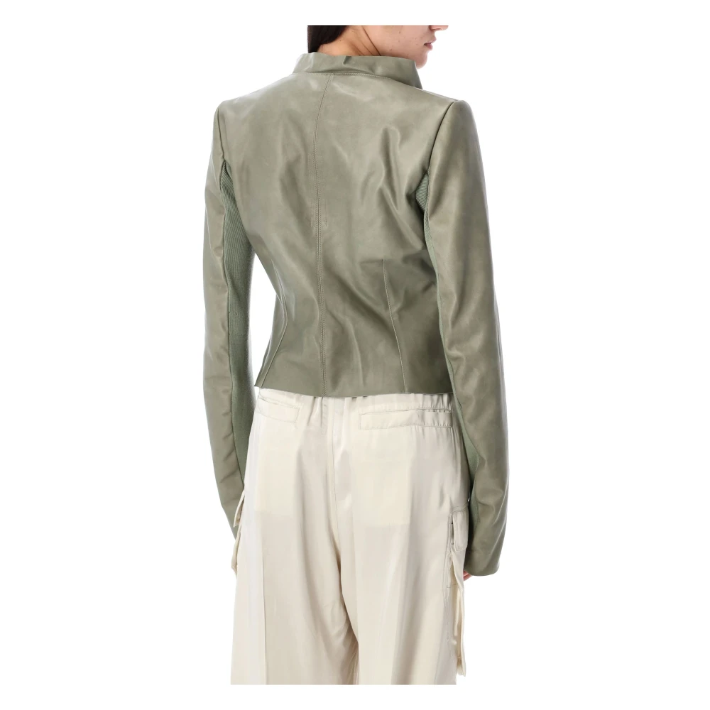 Rick Owens Celadon Low Neck Biker Green Dames