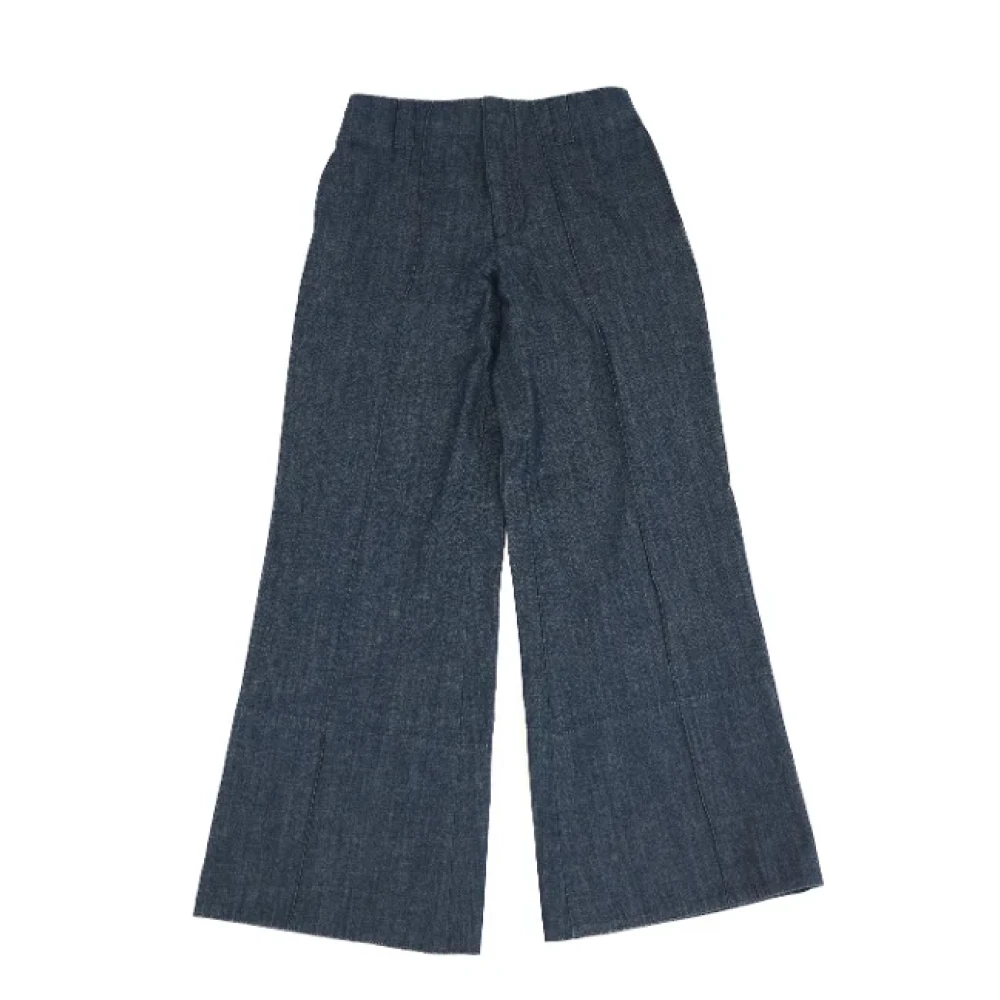 Marni Pre-owned Cotton jeans Blue Dames