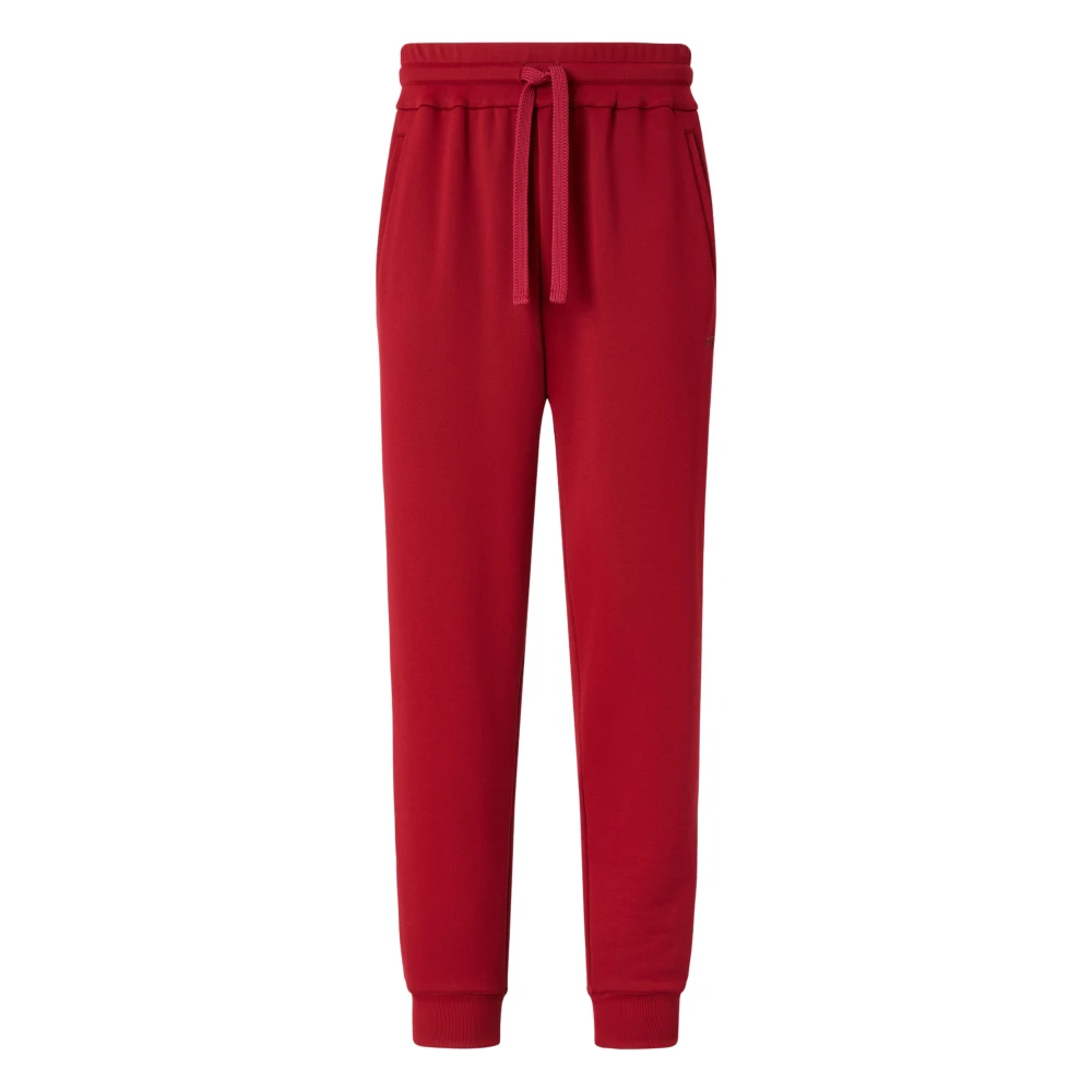 Ferrari Men's Red Sweatpants, M, Drawstring Tracksuit Bottoms