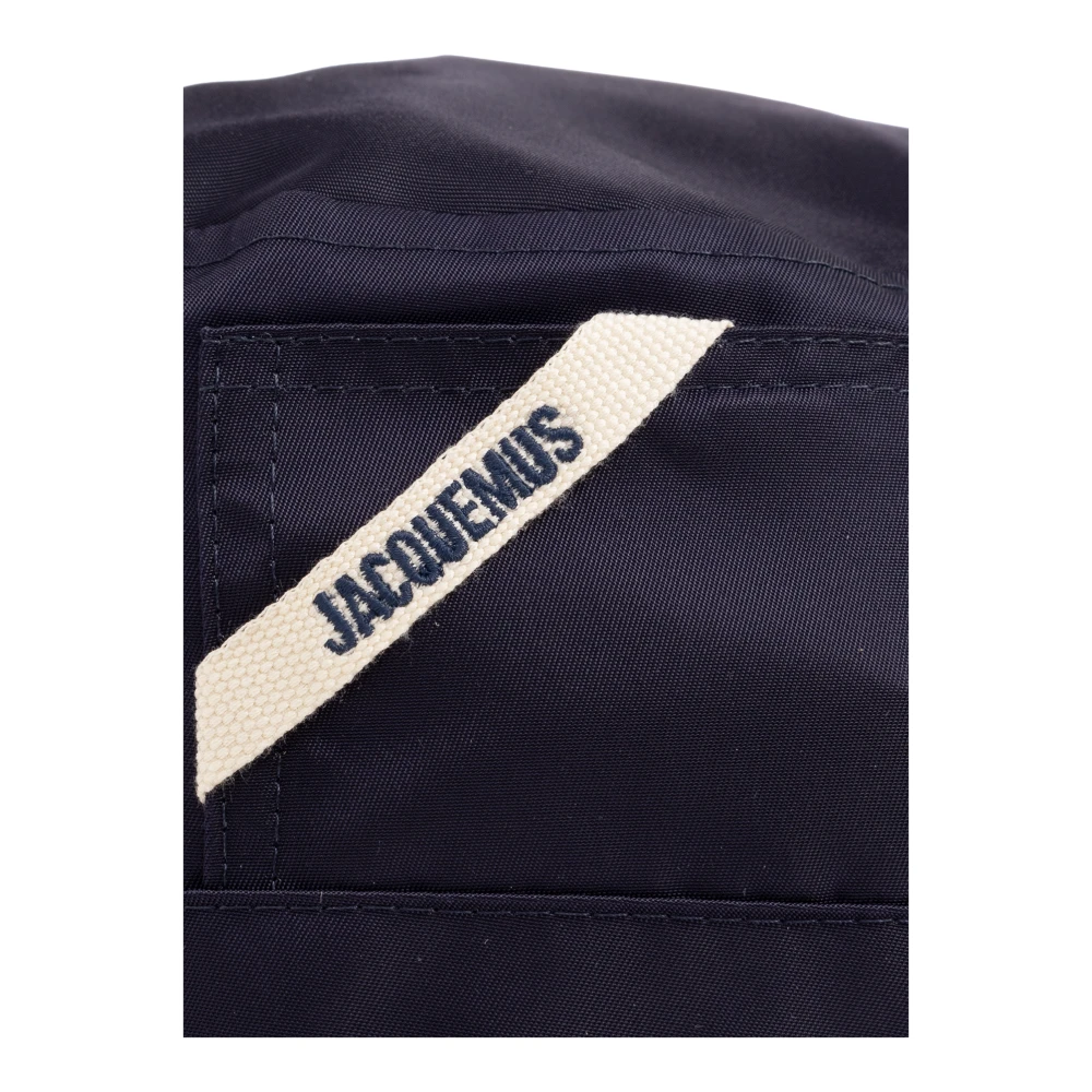 Jacquemus Emmerhoed met logo Blue Heren