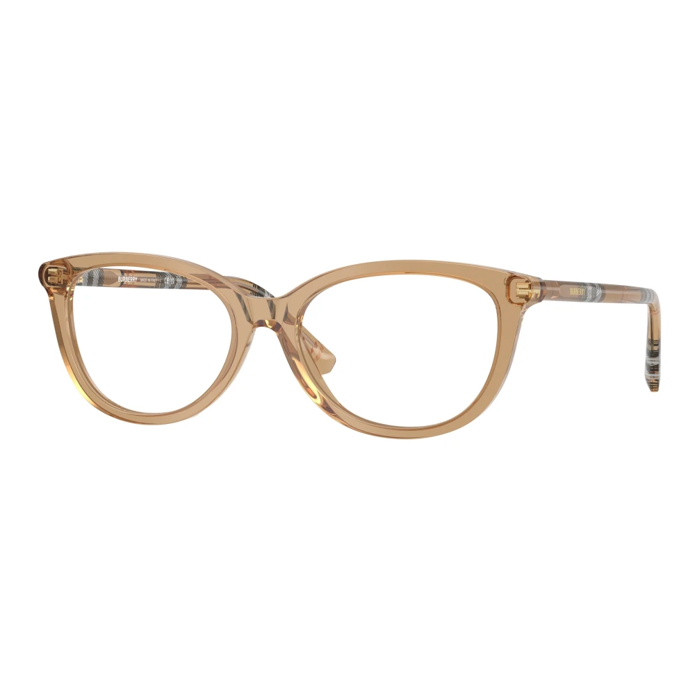 Burberry Women's Beige Glasses, 52 Mm, Cat-Eye Eyeglasses