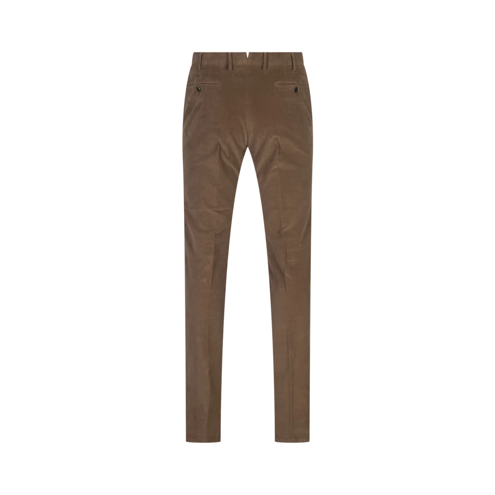 PT Torino Bruine Slim Fit Stretch Broek Brown Heren