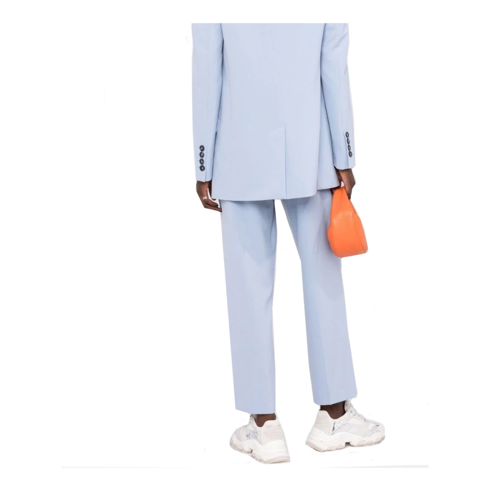 Blanca Vita Op Maat Gemaakte Passiflora Broek Blue Dames