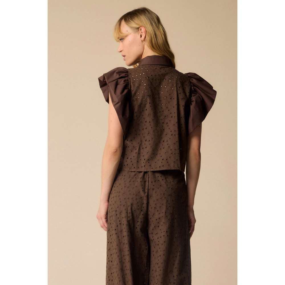 Kocca Stijlvolle Jumpsuits voor Vrouwen Brown Dames