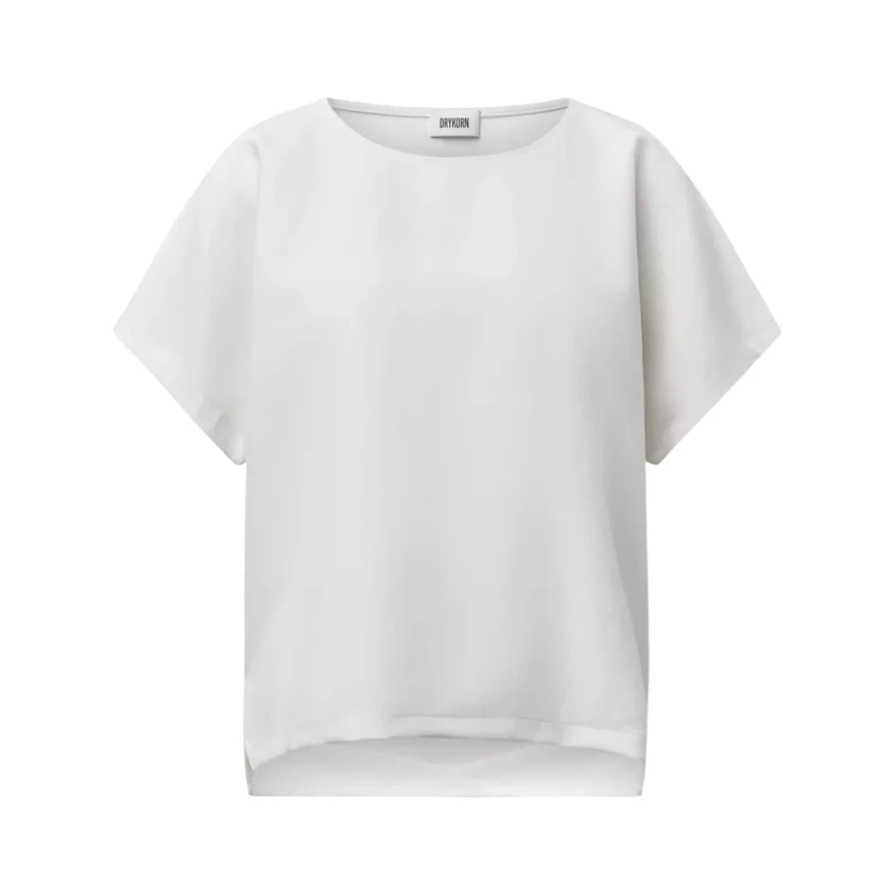 Drykorn Women's White Coramy 10 - T-Shirts - M - Tops