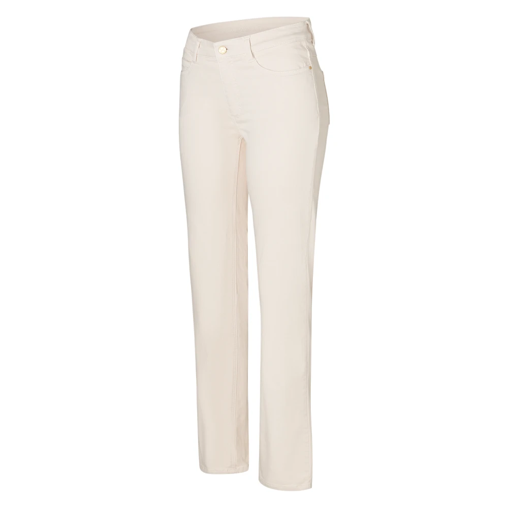 MAC Droom Denim Jeans Stijlvol en Comfortabel White Dames