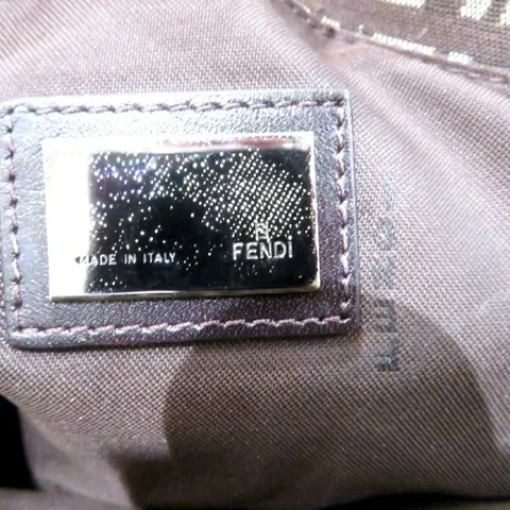 Fendi Vintage Pre-owned Canvas totes Brown Dames