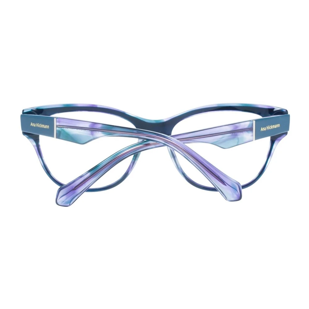 Ana Hickmann Blauwe Butterfly Optische Monturen met Veerscharnier Blue Dames