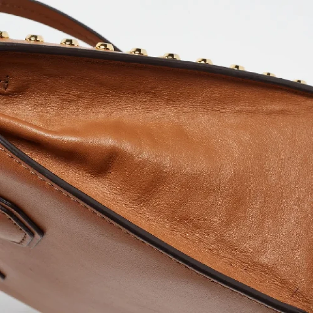 Michael Kors Pre-owned Leather totes Brown Dames
