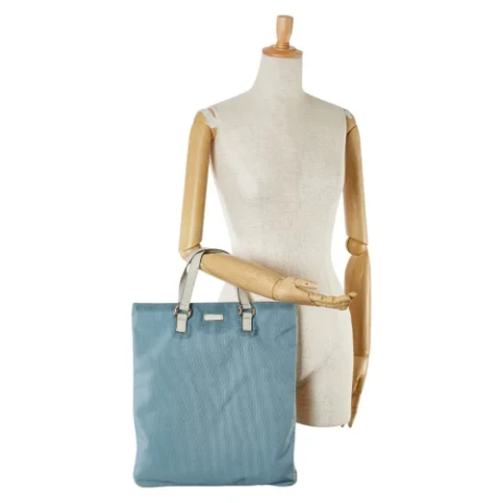 Gucci Vintage Pre-owned Canvas gucci-bags Blue Dames