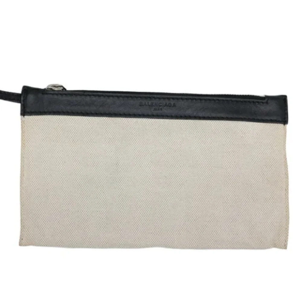 Balenciaga Vintage Pre-owned Canvas totes White Dames