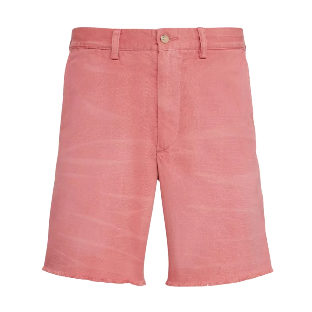 Ralph Lauren Straight Fit Chino Shorts Red Heren