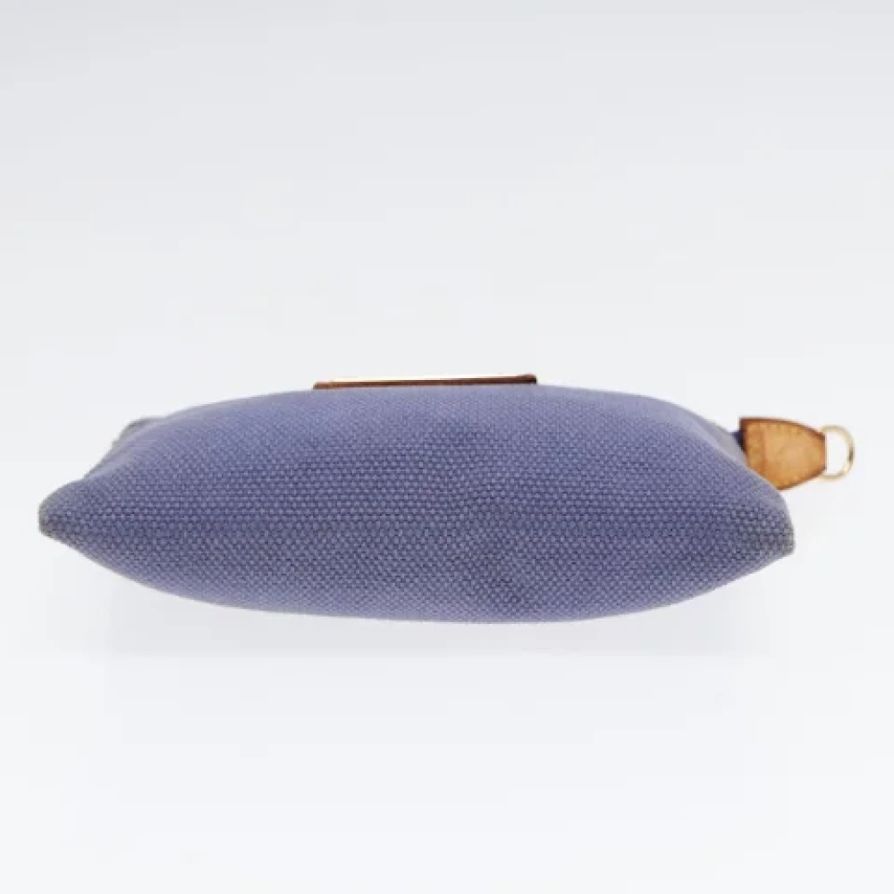 Louis Vuitton Vintage Pre-owned Canvas clutches Blue Dames
