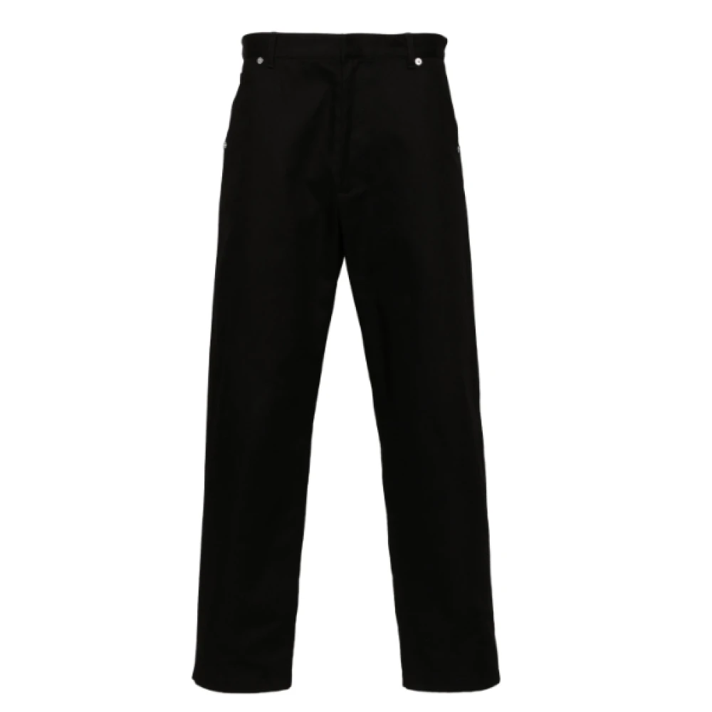 Prada Zwarte Stijlvolle Broek Black Heren