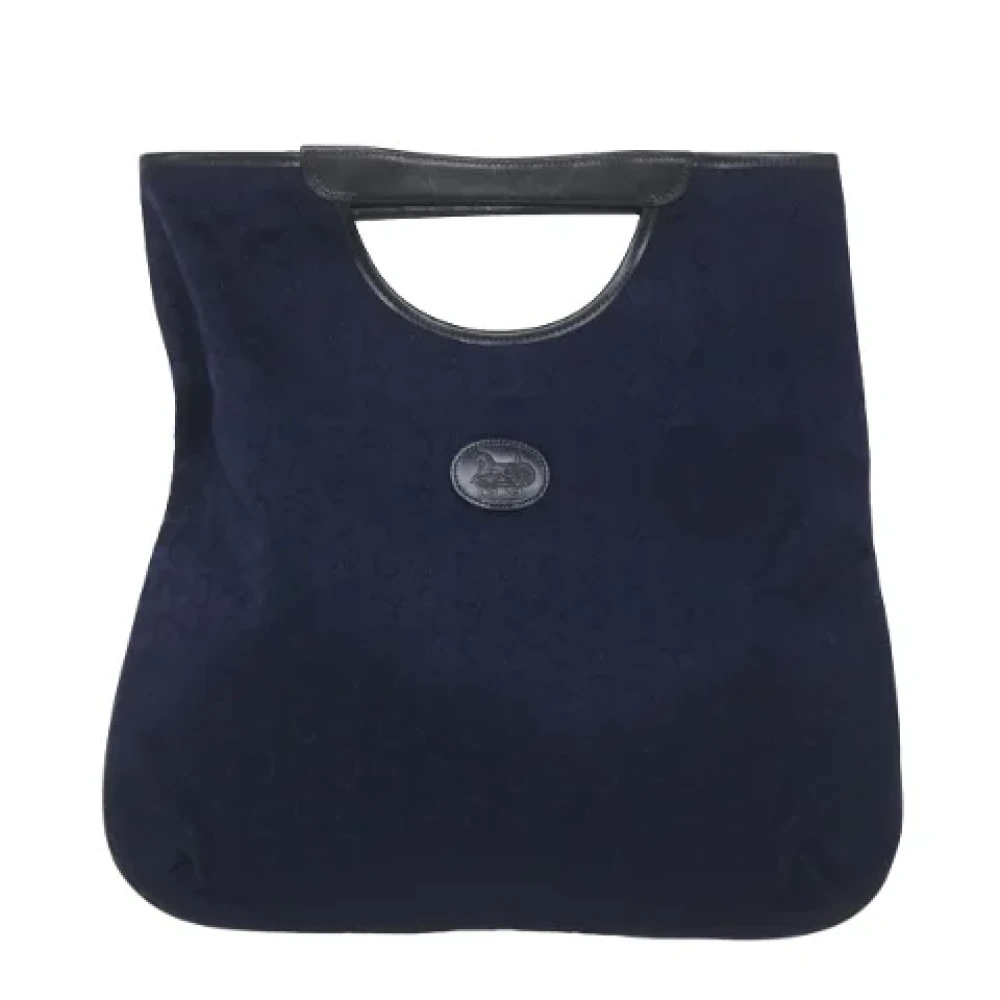 Celine Vintage Pre-owned Canvas celine-bags Blue Dames