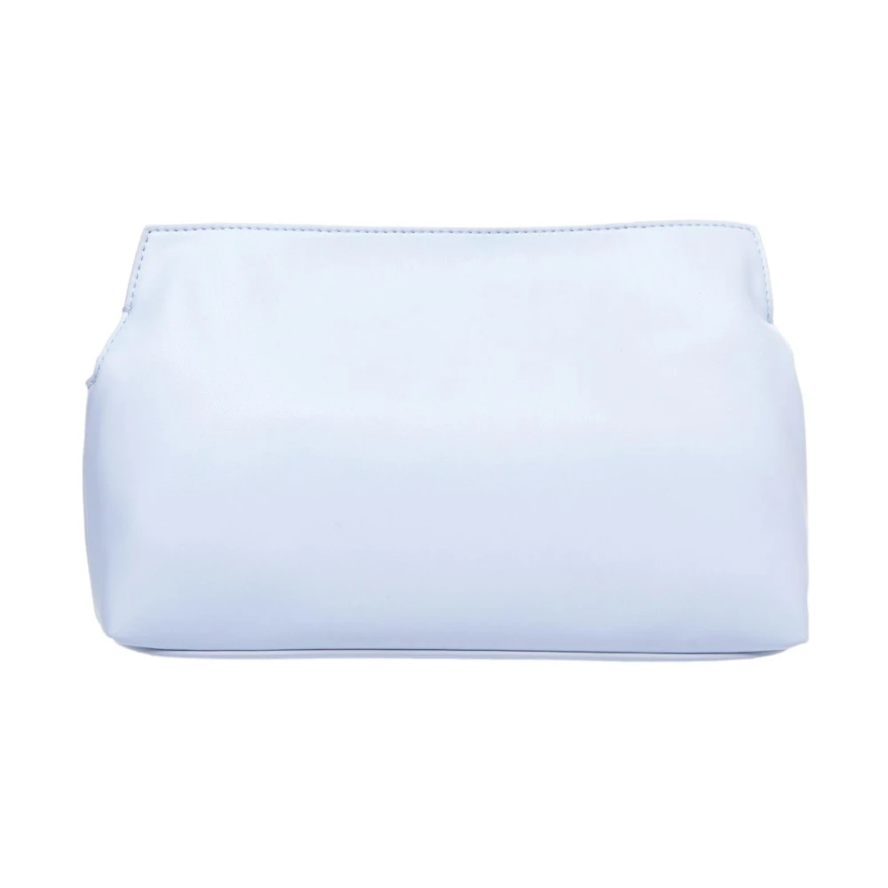 Love Moschino Blauwe Clutch met Logodetail Blue Dames