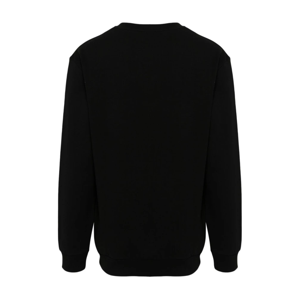 Moschino Zwarte Teddy Bear Sweaters Black Heren