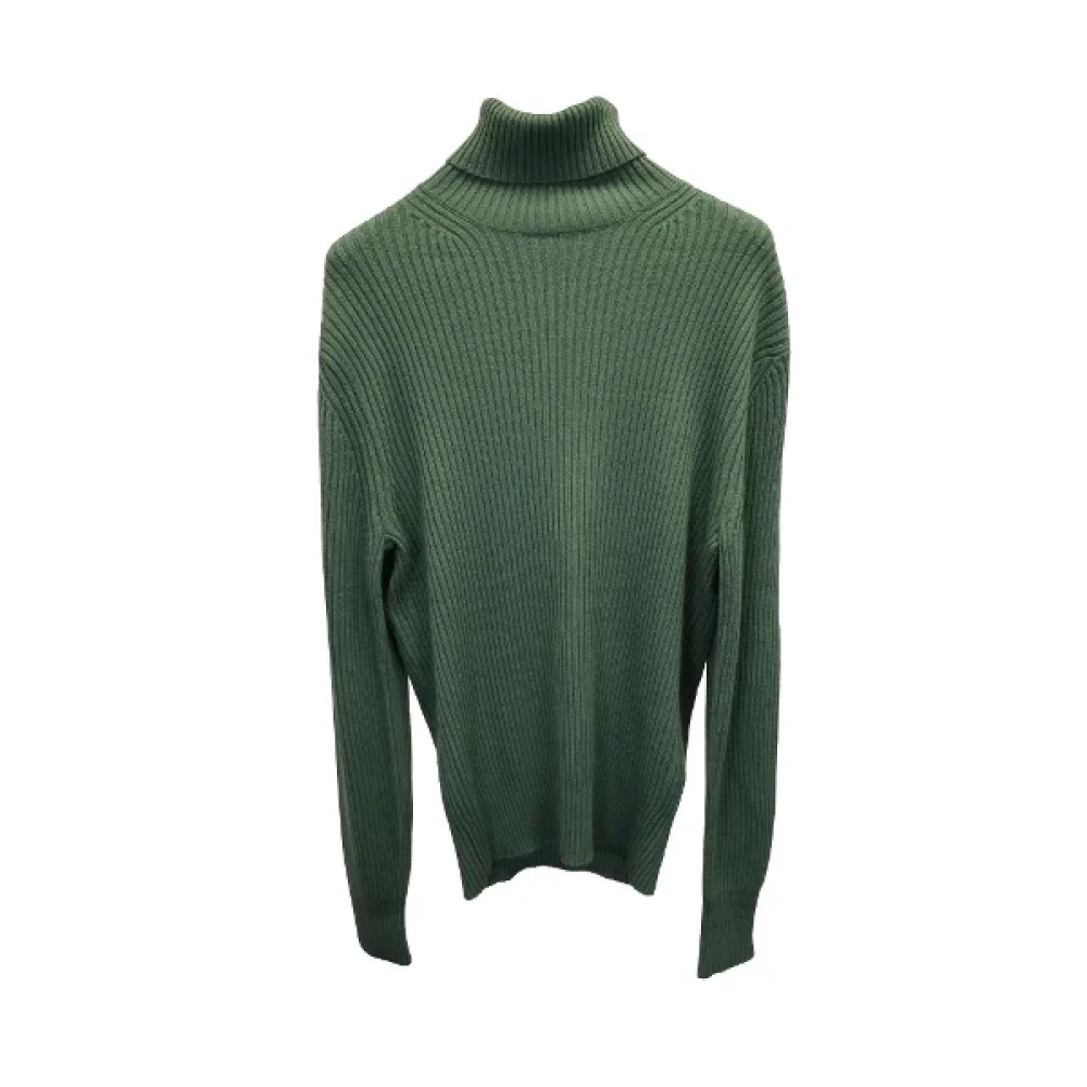 Tom Ford Pre-owned Wool tops Green Heren