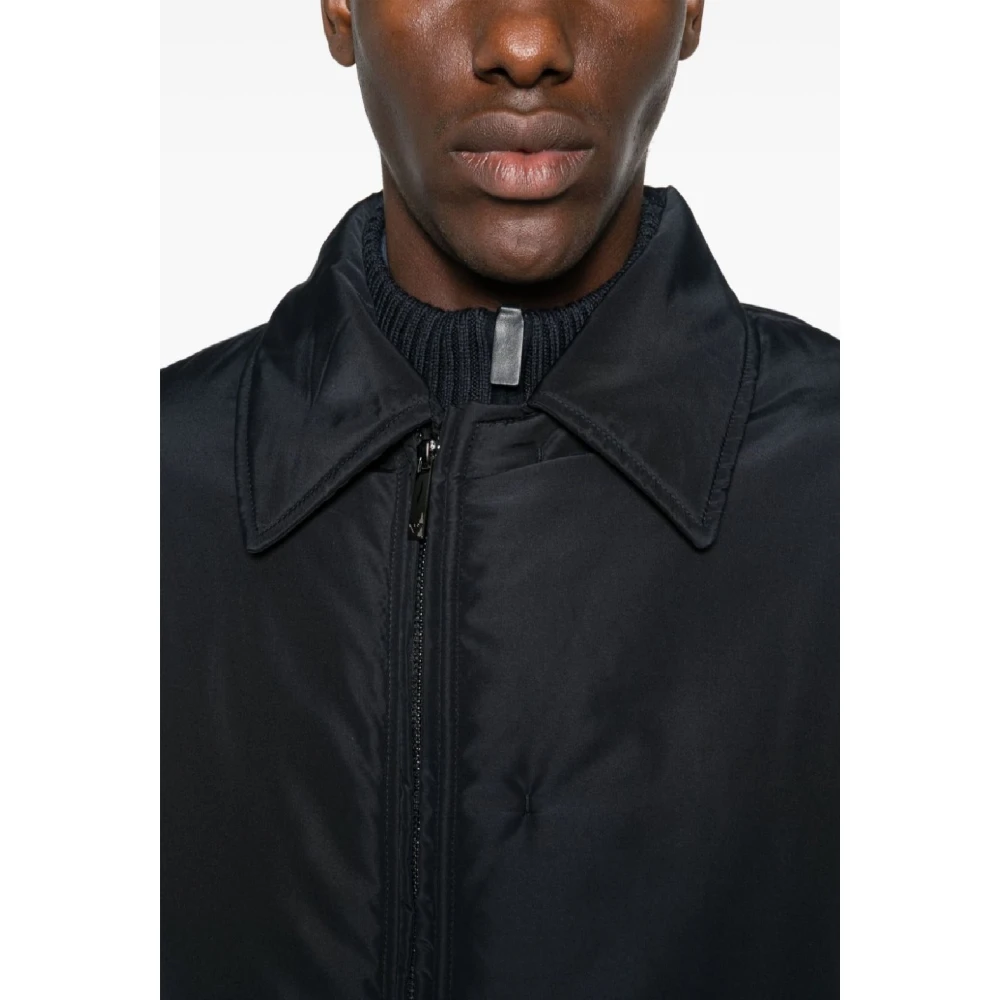 Emporio Armani Stijlvol Licht Jack voor Mannen Black Heren