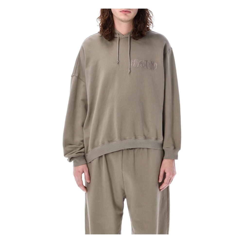 Magliano Twisted Hoodie Gebreide Kleding Stof Ss24 Green Heren