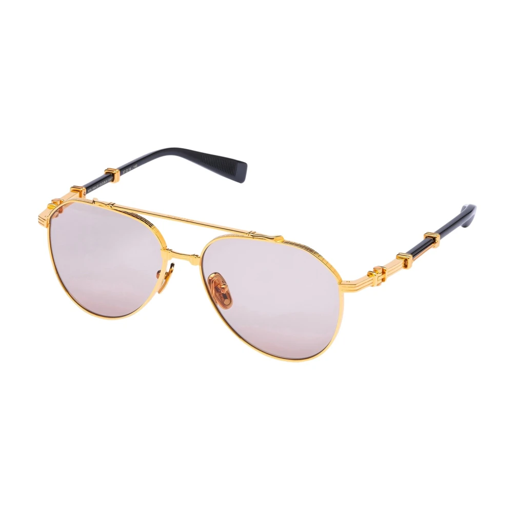 Balmain Unisex Yellow Sunglasses - Sunglasses - 57 Mm - Accessories
