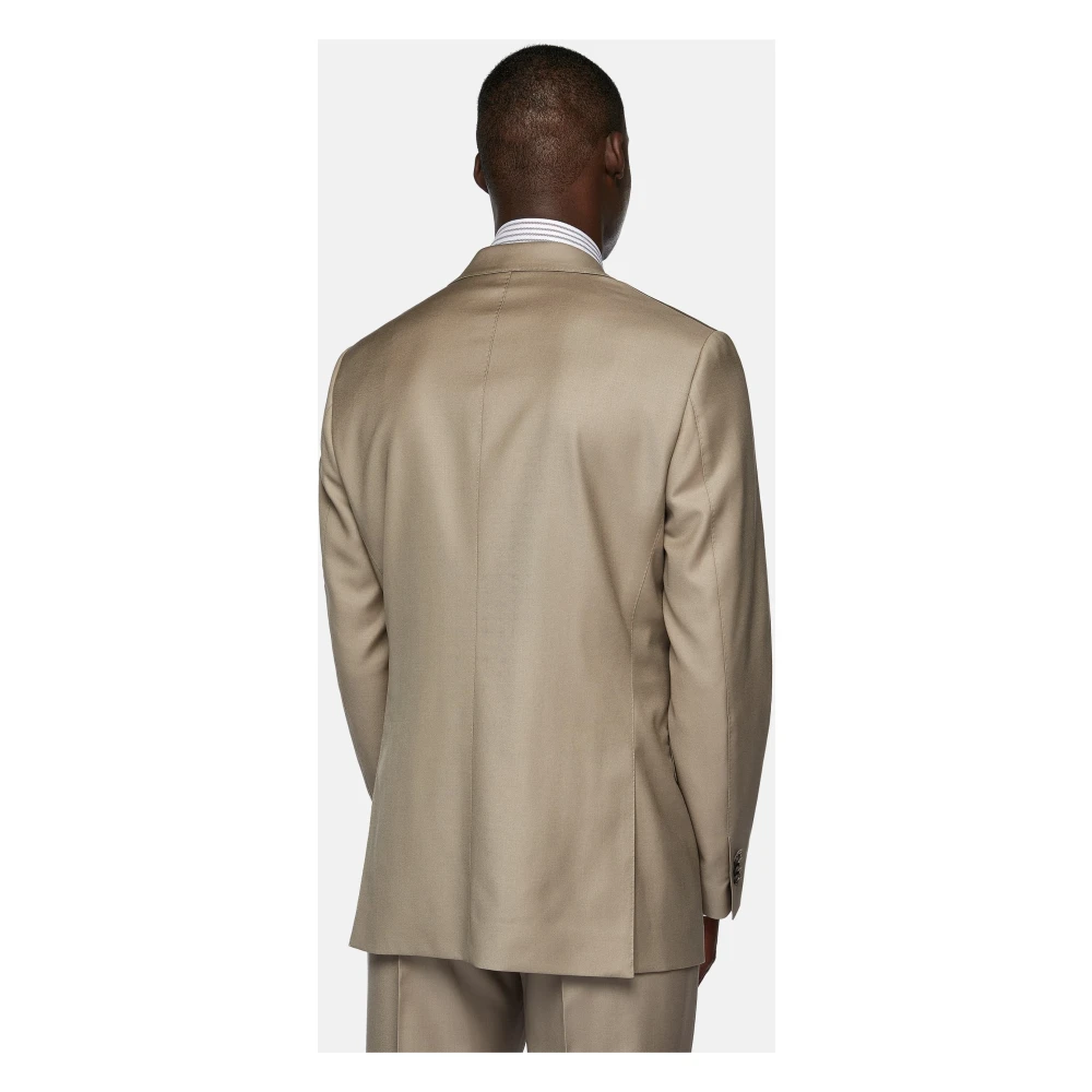 Boggi Milano Pak Zuivere Wol Beige Heren