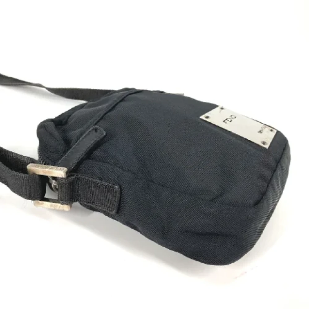 Fendi Vintage Pre-owned Fabric fendi-bags Black Heren