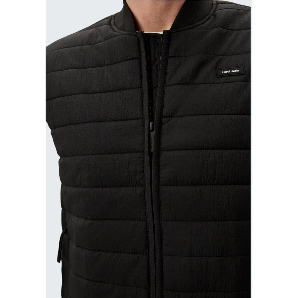 Calvin Klein Gewatteerd Opvouwbaar Puffer Vest Black Heren