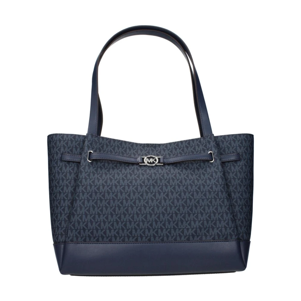 Michael Kors Women's Blue Fabric Shoulder Bag