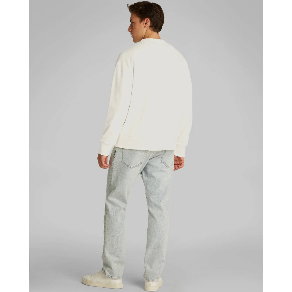 Calvin Klein Nano Logo Sweatshirt Beige Heren