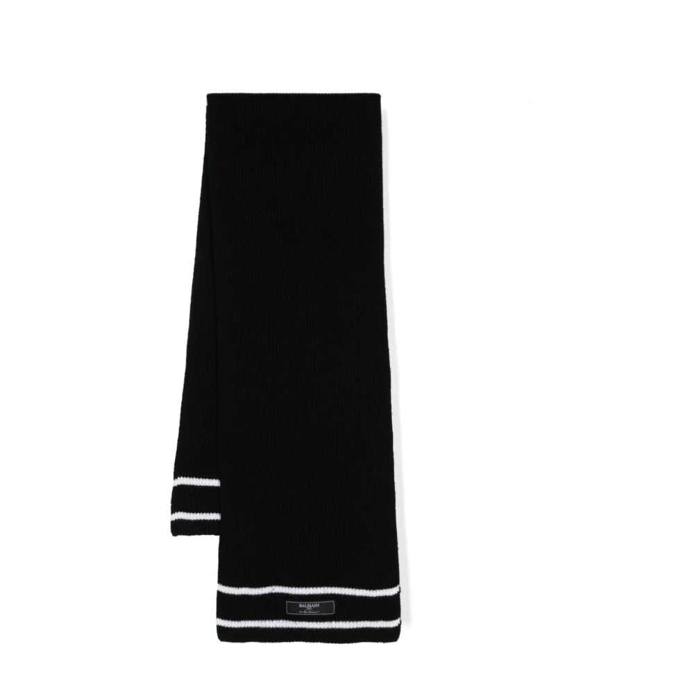 Balmain Unisex Multicolor - Sciarpa In Lana A Righe - Accessories - E - L