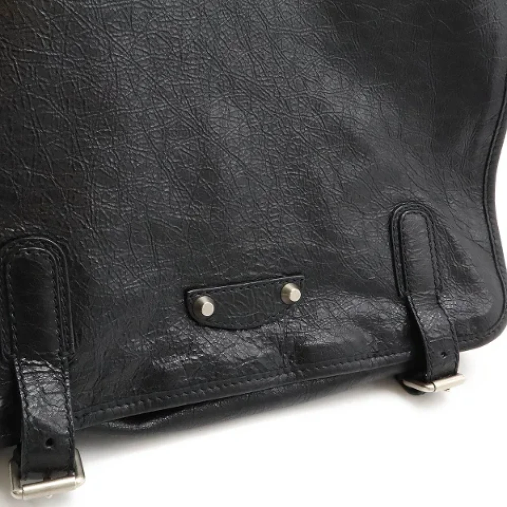 Balenciaga Vintage Pre-owned Leather balenciaga-bags Black Dames