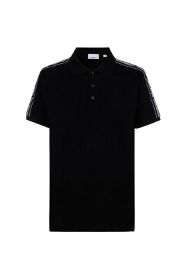 polo-noir-100-coton-homme