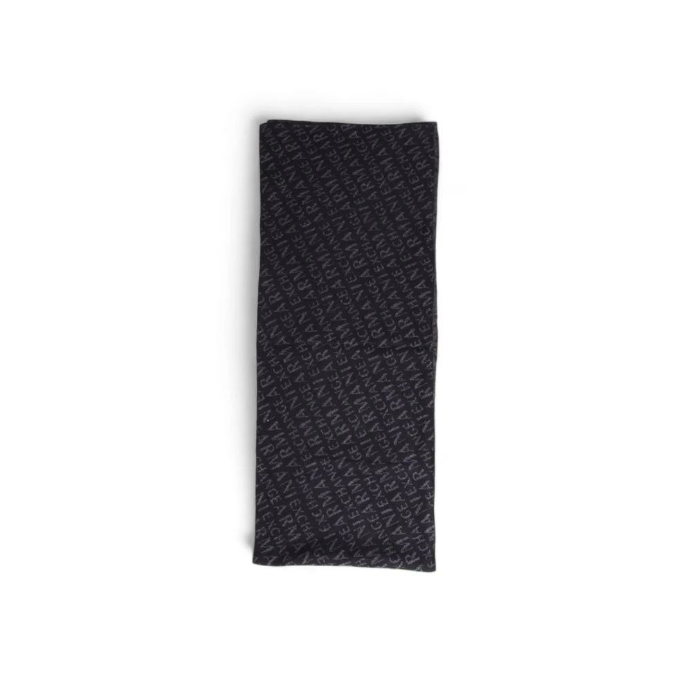 Armani Exchange Grijze Polyamide Sjaal Herfst Winter Collectie Gray Heren