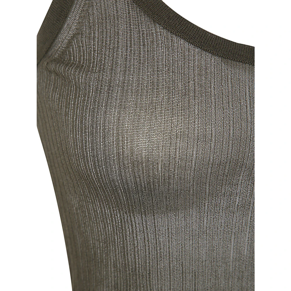 Max Mara Sleeveless Tops Green Dames