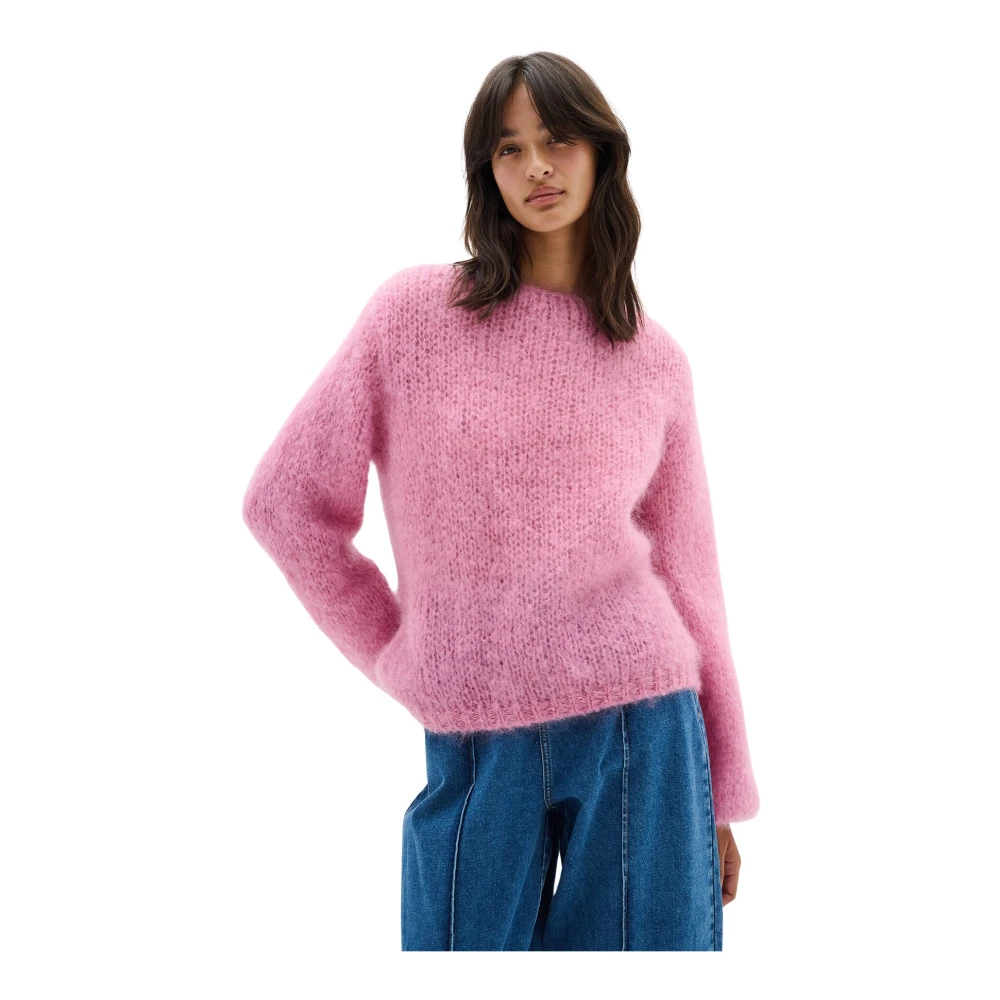 InWear Cashmere Rose Gebreide Trui Pink Dames