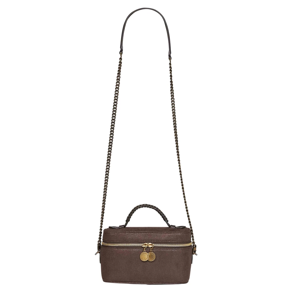 Stella Mccartney Donna Marrone - Falabella Vanity Crossbody - Bags - One Size