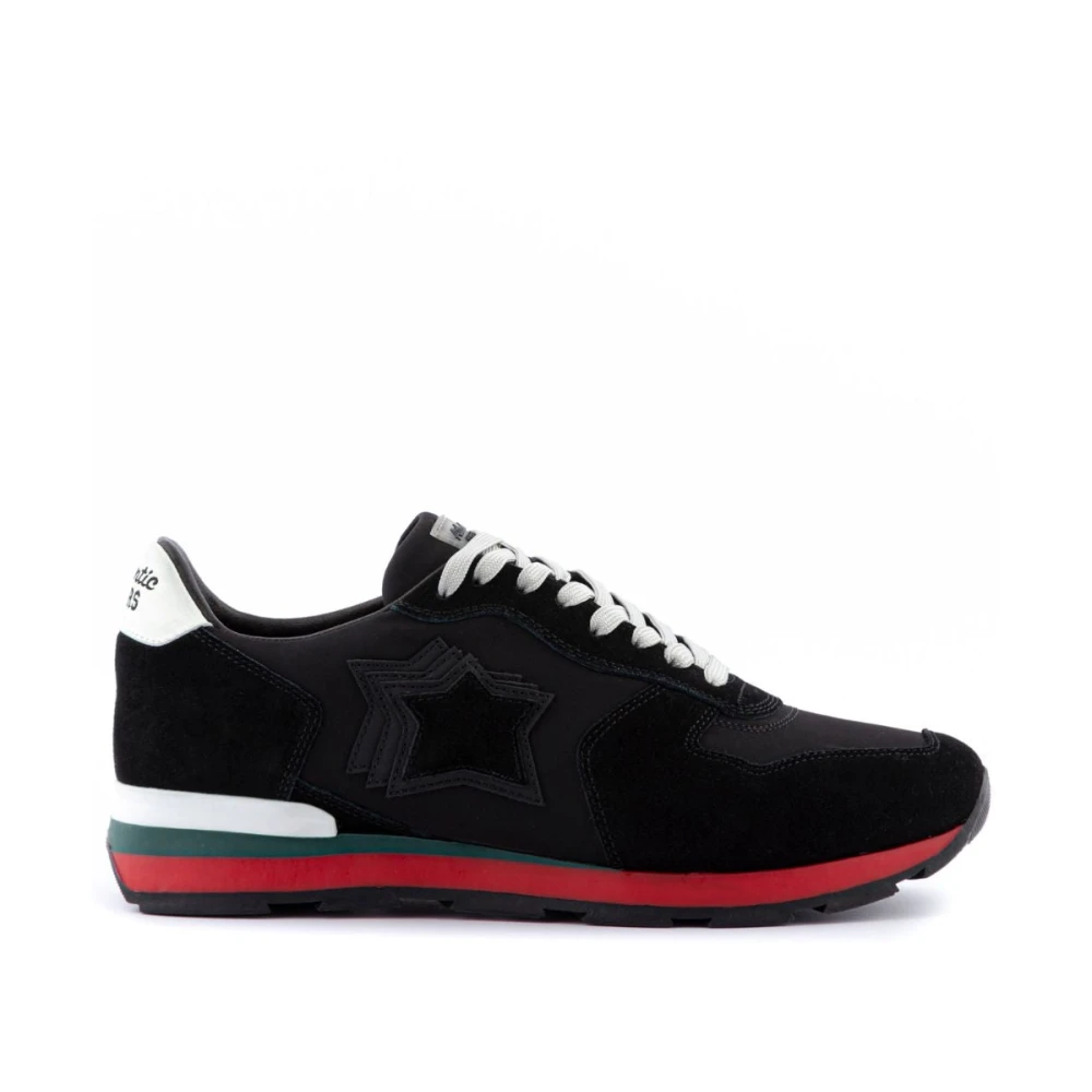 Atlantic Stars Sportieve Casual Mode Sneakers voor Mannen Heren Schoenen Zwart