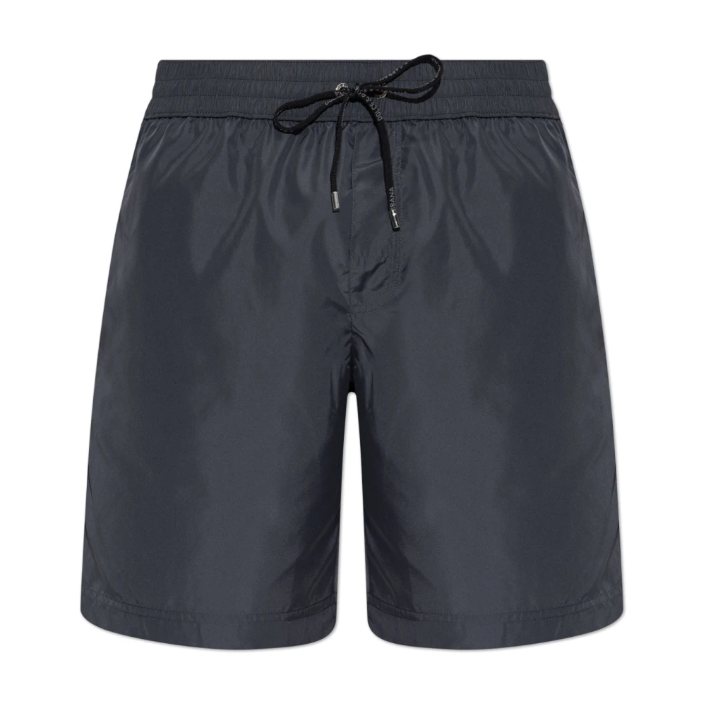 Dolce & Gabbana Uomo Grigio Costumi Da Bagno, 2XL, New,