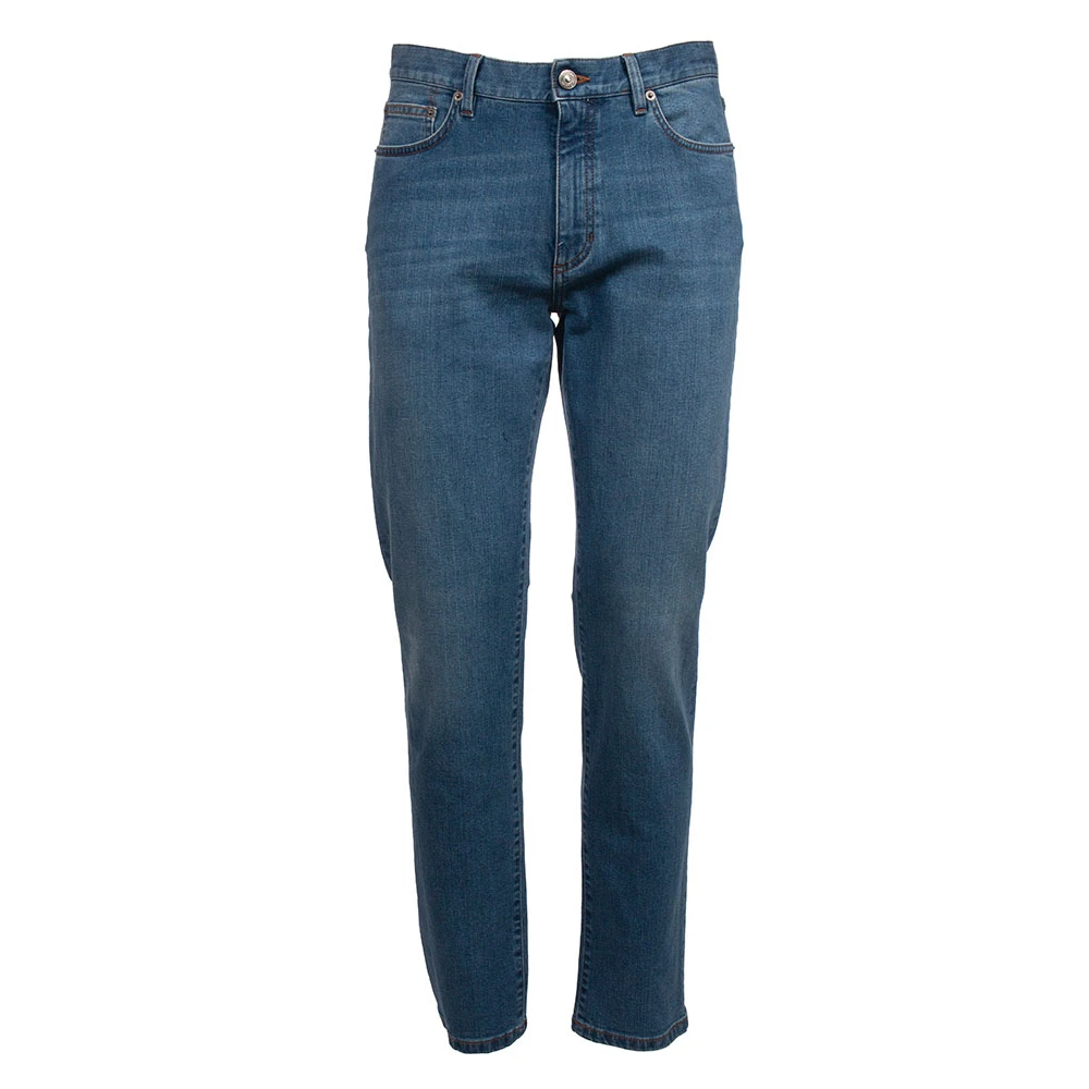 Ermenegildo Zegna Roccia Jeans voor Mannen Blue Heren