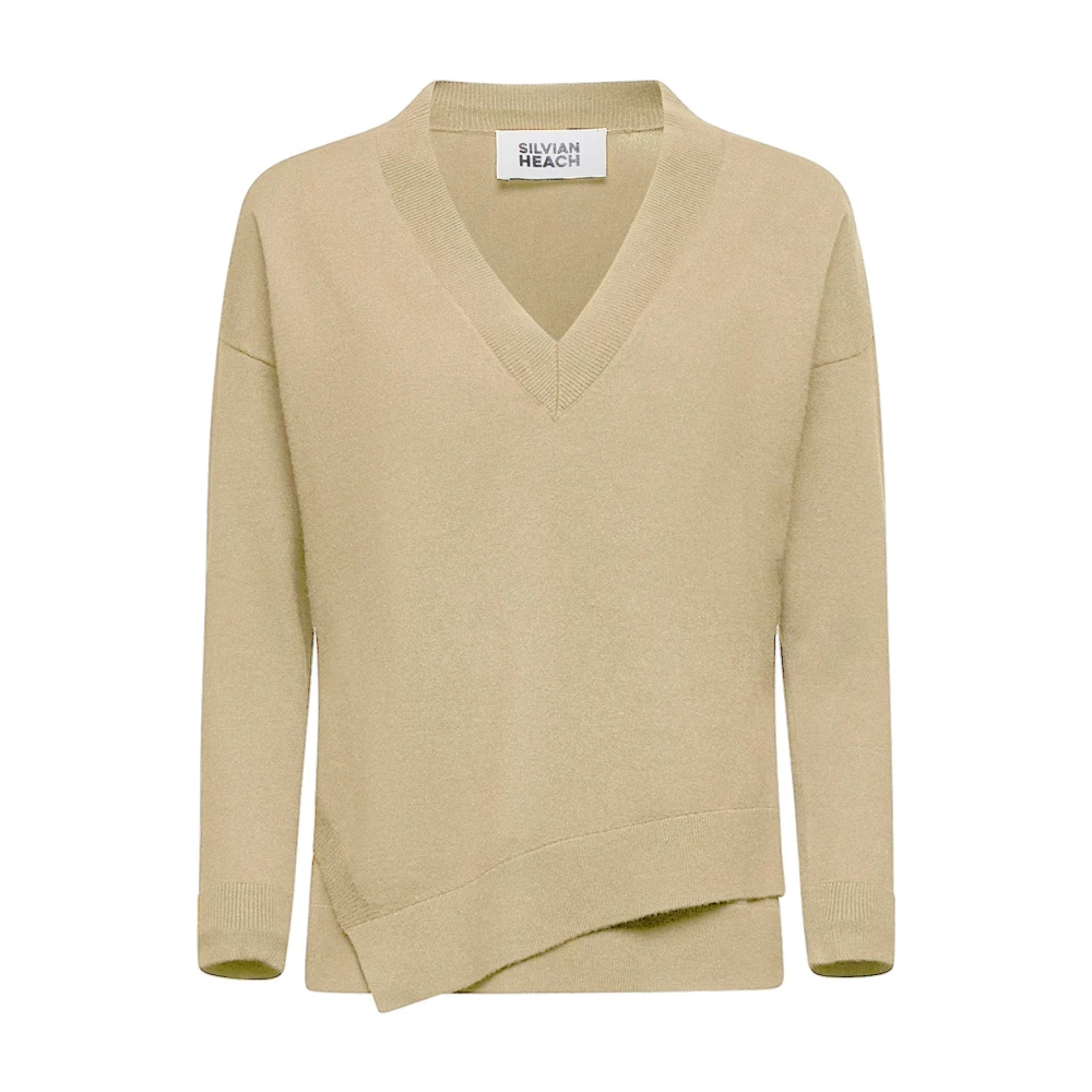 Silvian Heach Donna Beige Maglie, 2XS, New,