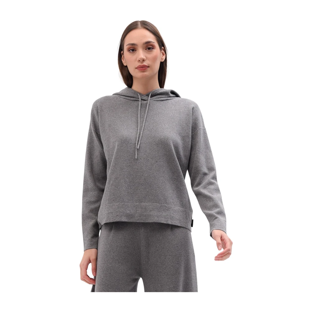 RRD Toni Up Hoodie Sweatshirt Gray Dames