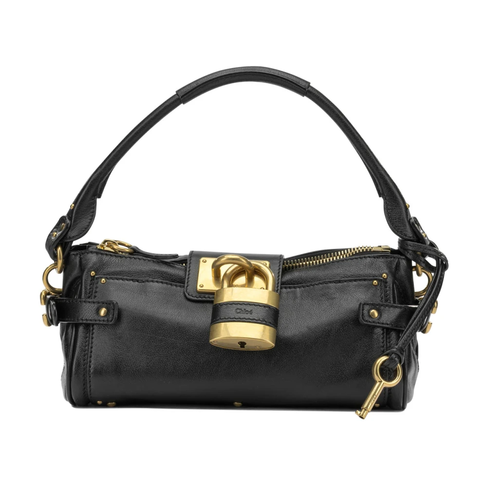 Chloe Donna Chloé Borsa A Spalla Paddington In Pelle Nero Unica- Mytheresa - Immagine 3