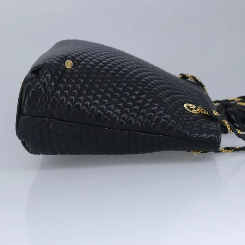 Bally Pre-owned Leather shoulder-bags Black Dames