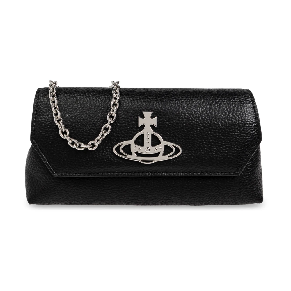 Vivienne Westwood Women's Black Cross Body Bags, One Size, Bag With Logo