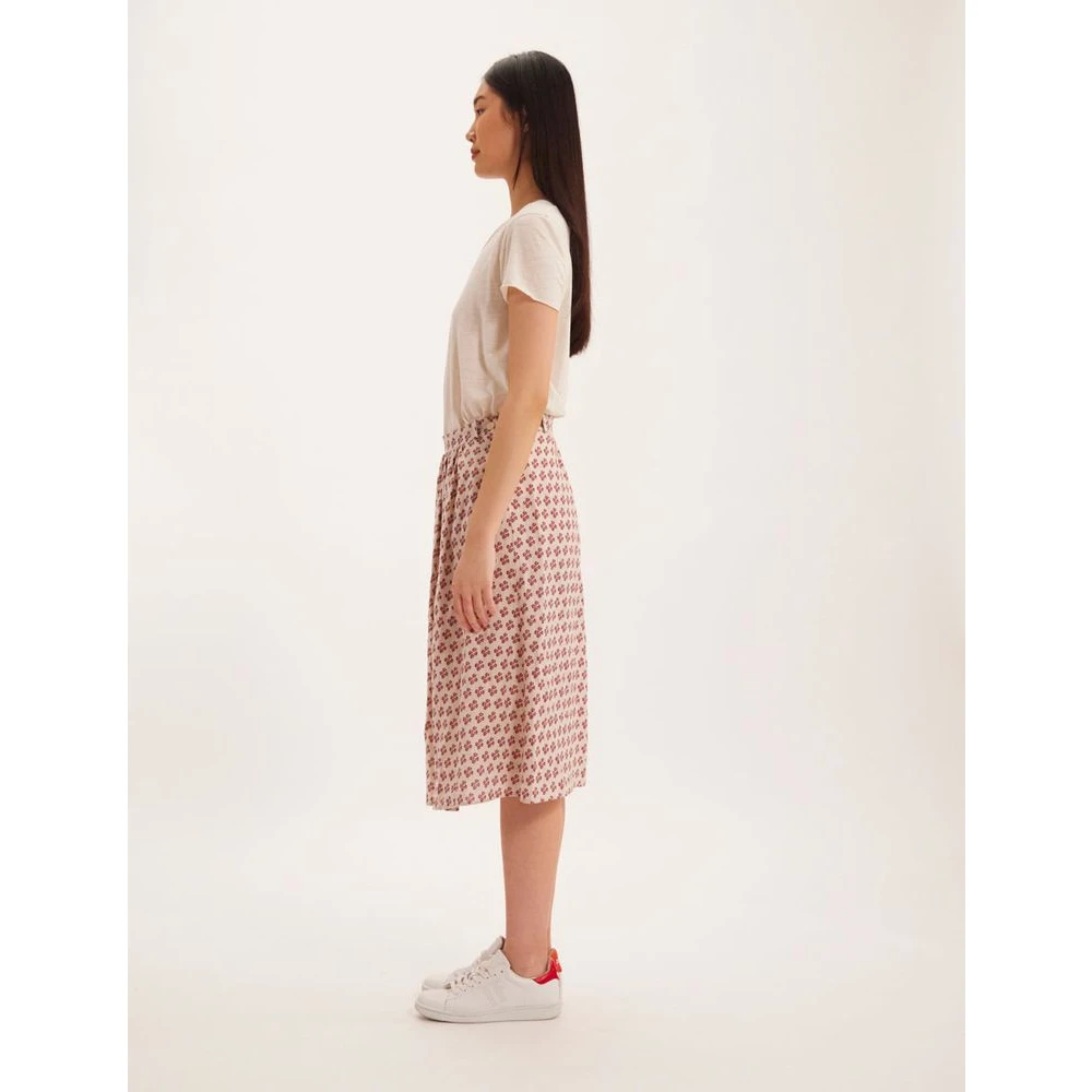 Ines De La Fressange Paris Linnen Geknoopte Rok Multicolor Dames