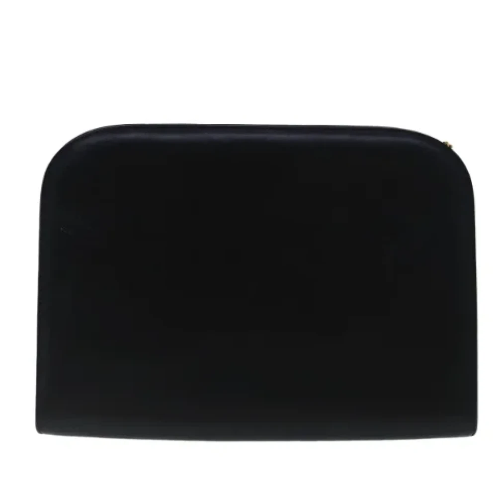 Salvatore Ferragamo Pre-owned Leather shoulder-bags Black Dames