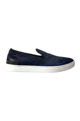 Leopard Print Slip-On Sneakers