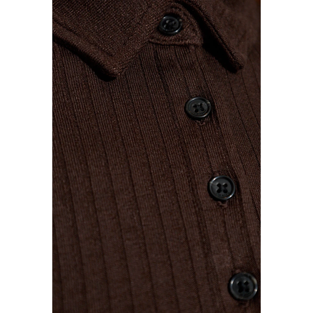 Rag & Bone Top Rib Brown Dames